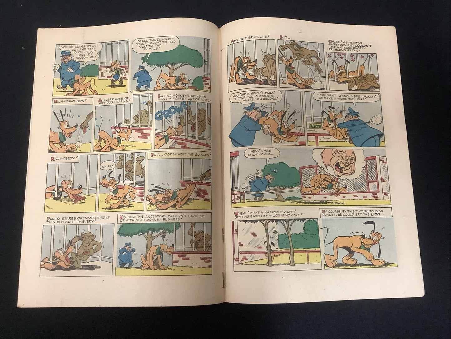 Walt Disney’s Pluto #429 (Dell Comics 1952) F (6.0) Off White Pages