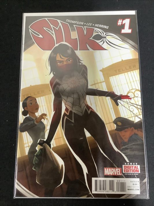 Silk #1-5 + #1 (vol.2) Comic Lot, Robbie Thompson/Stacey Lee, 1st Solo Title