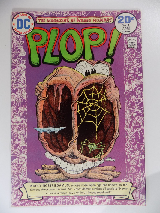 Plop! #4 DC Comic April 1974 Very Fine+