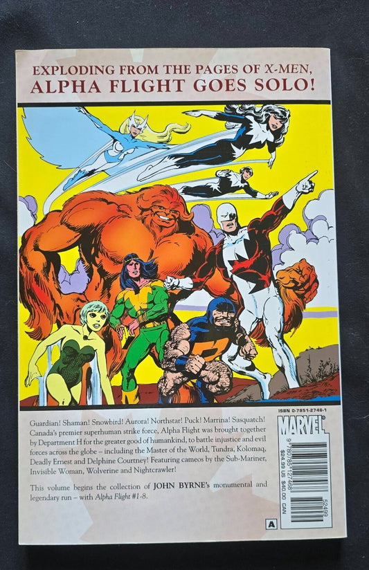 Alpha Flight Classic Vol 1- John Byrne! - OOP Scarce TPB (1st Ed 2007)