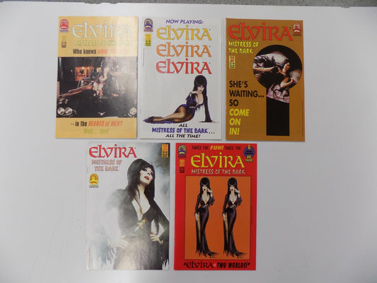 Elvira Mistress of the Dark #157-161 High Grade VF+ or Better