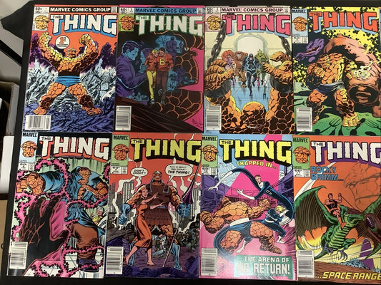 The Thing #1-14 Comic Lot, Marvel Comics, Retold Origin Story, Fantastic Four