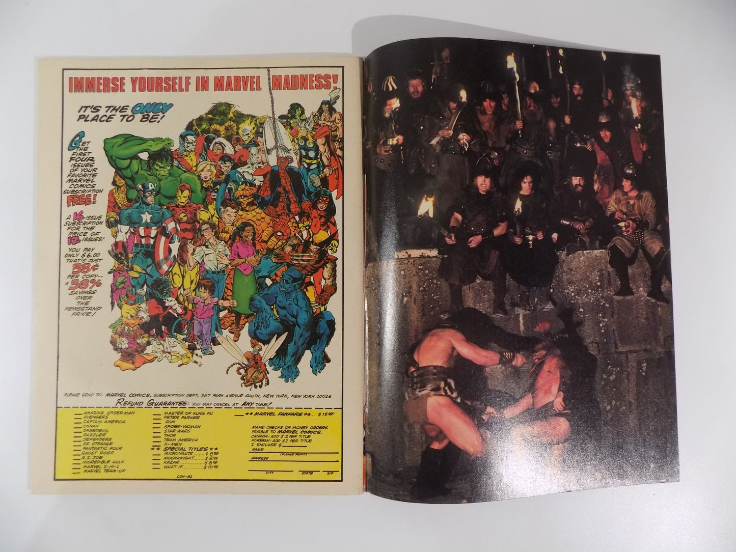 Marvel Super Special Magazine #21 Conan the Barbarian 1982 Very Fine