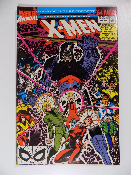Uncanny X-Men Annual #14 Marvel Comic 1990 Fine/Very Fine