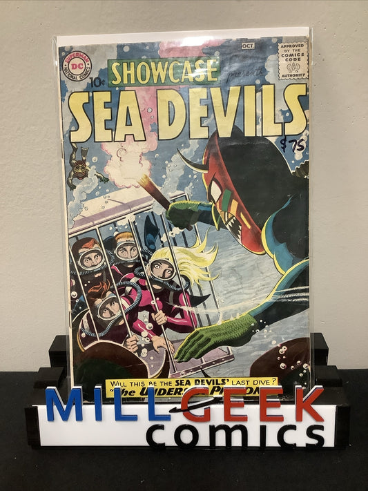 Showcase #28 (1960) G+ (2.5) 2nd App Sea Devils, Bob Kanigher/Russ Heath