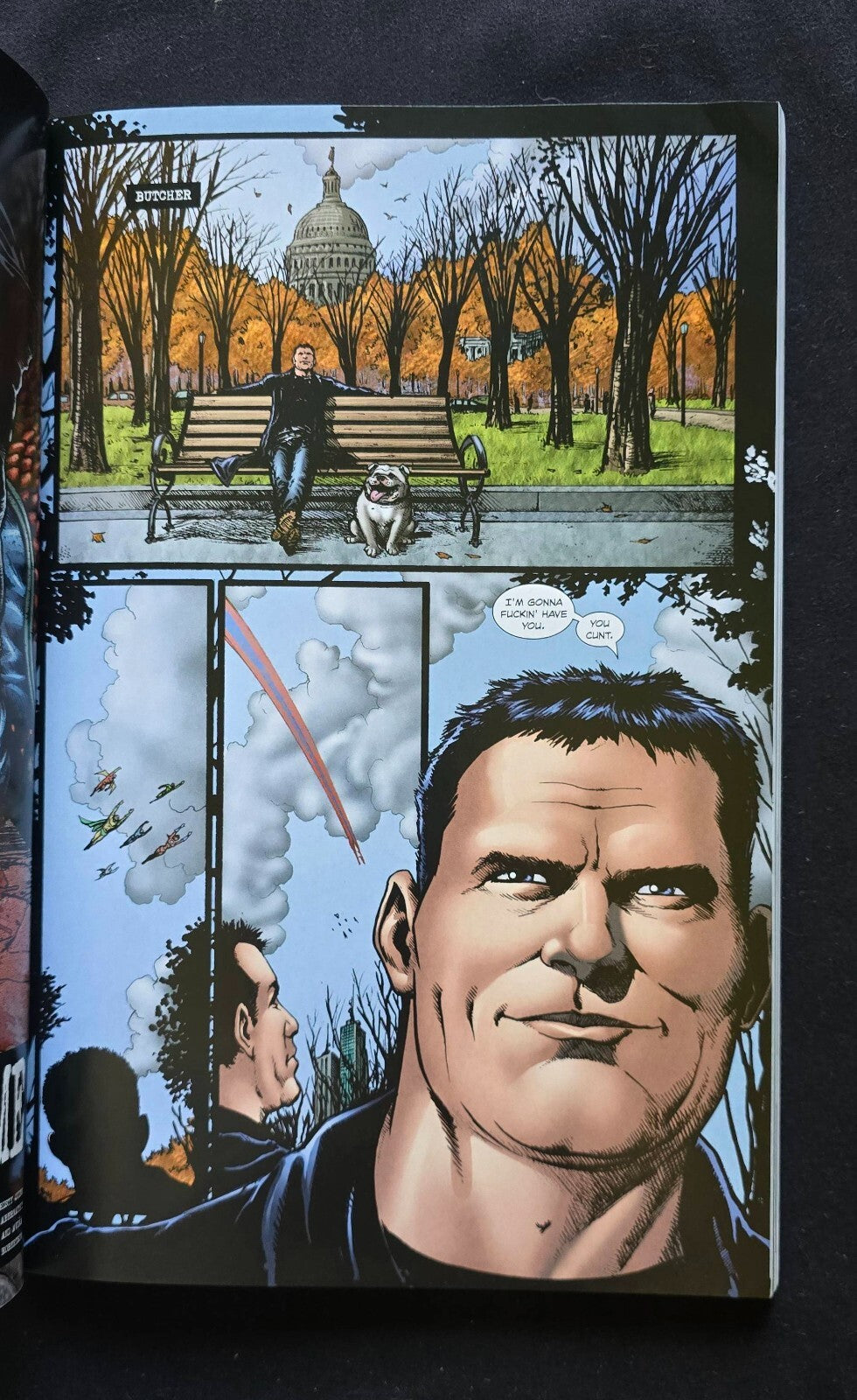 The Boys Vol. 1: The Name Of The Game - Damaged - (SIGNED by Garth Ennis, 2018)