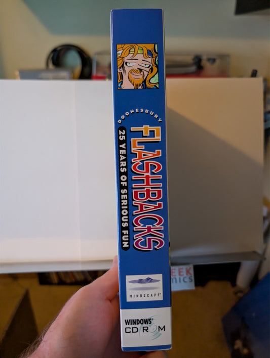 Doonesbury Flashbacks: 25 Years of Serious Fun PC CD-ROM -JD