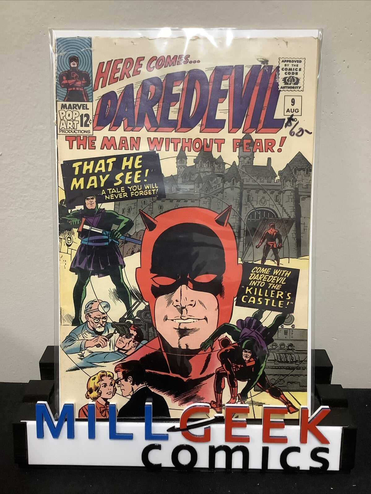 Daredevil #9 (Marvel Comics August 1965) VG- (3.5) See Photo For Grader Notes