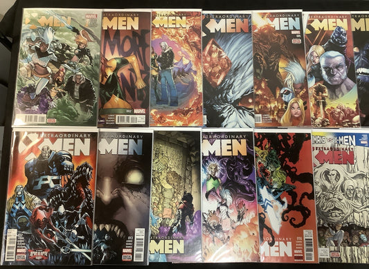 Extraordinary X-Men #1-20 + Annual #1 Complete Comic Series, Lemire/Ramos, 2016