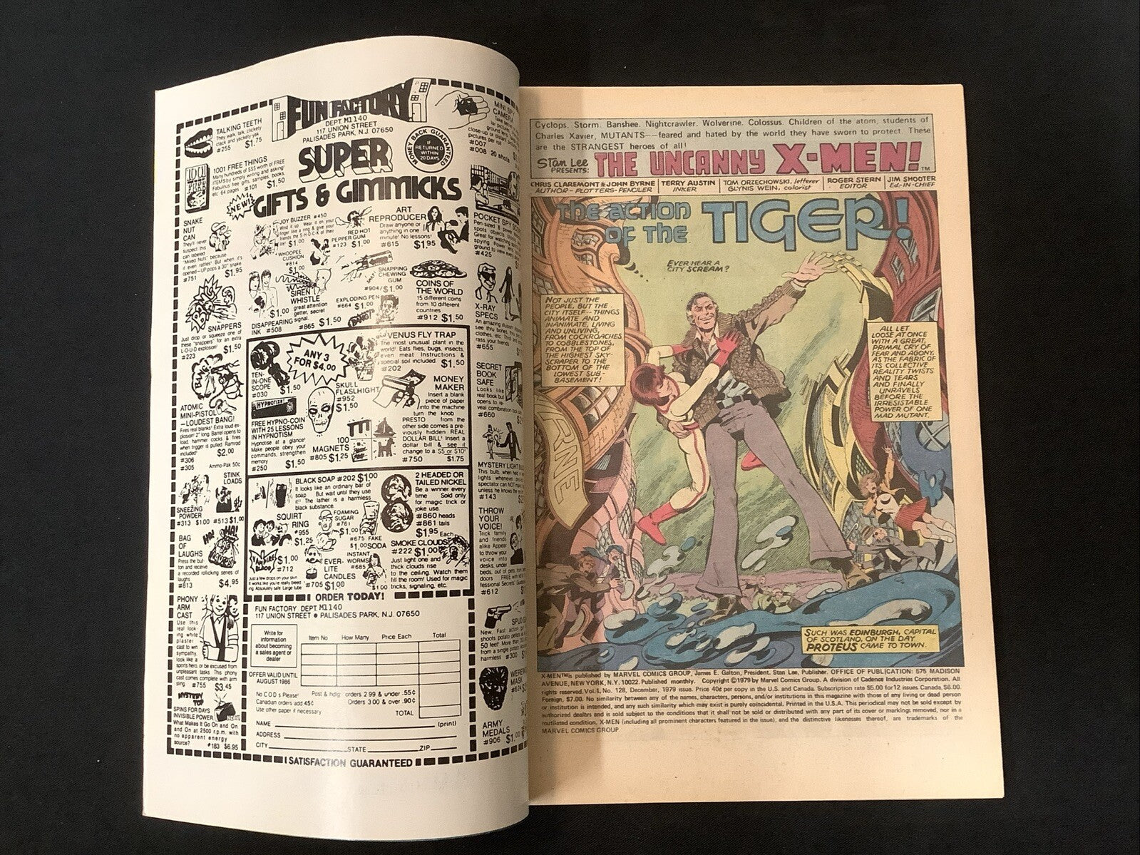 Uncanny X-Men #128 (1979) VF- (7.5) Chris Claremont/John Byrne/Terry Austin