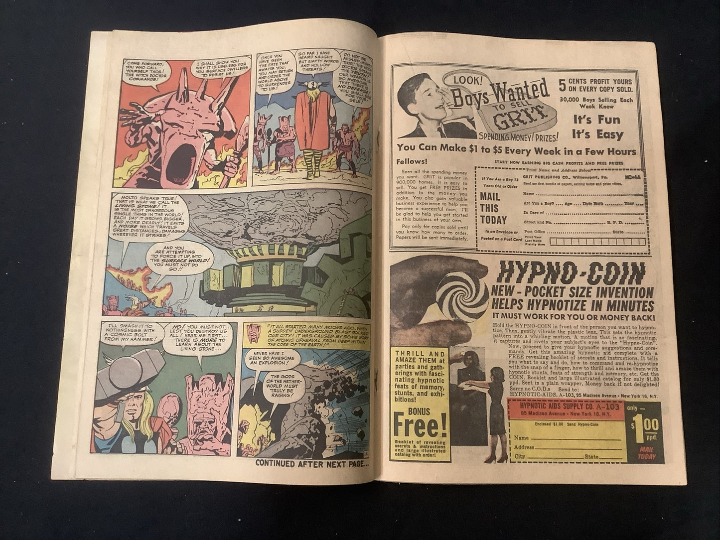 Avengers #5 (1964) G/VG (3.0) Stan Lee/Jack Kirby, Invasion Of The Lava Men