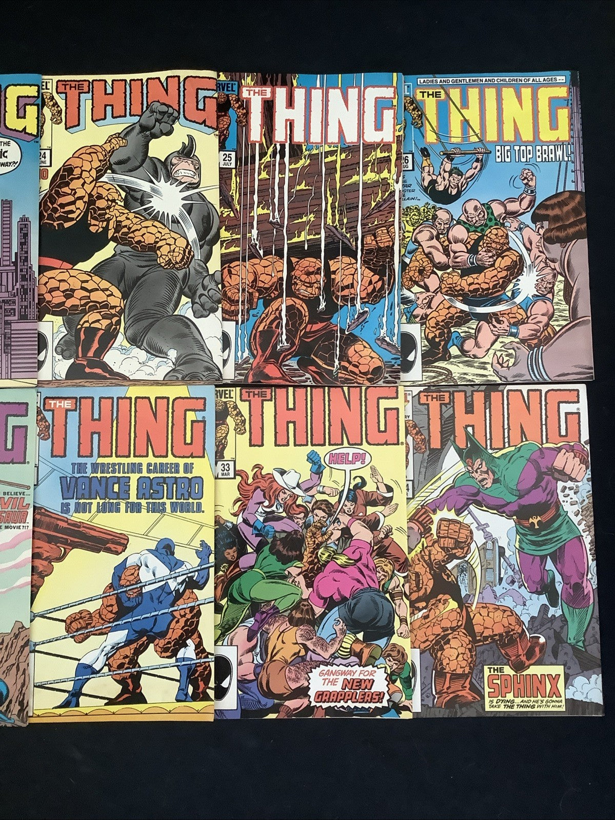 The Thing #1-34 Comic Lot, Marvel, John Byrne, Origin Of The Thing Retold, 1983