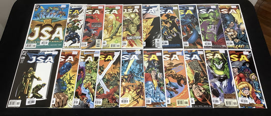 JSA #1-20 Comic Lot, 1999, David S. Goyer James Robinson Stephen Sadowski