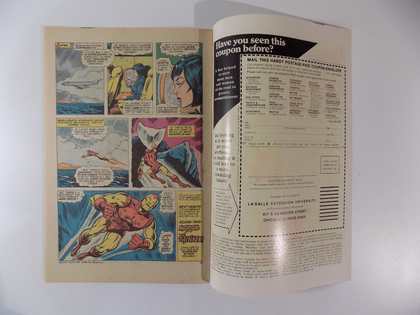 Iron Man #73 Marvel Comic March 1975 Very Fine