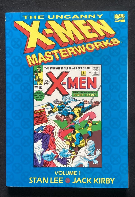 The Uncanny X-Men Masterworks Vol 1 Comic Book TPB 1st Print Marvel 1993