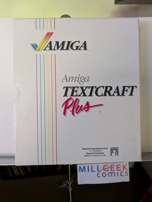 Amiga Textcraft Plus Book (Amiga) NO DISKS -JD