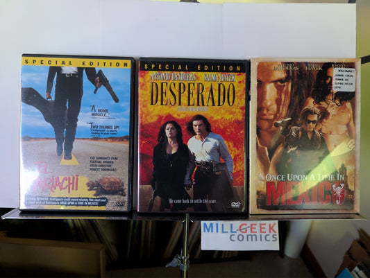 Robert Rodriguez's Mexico Trilogy, 3 DVD Lot (DVD) Like New-JD