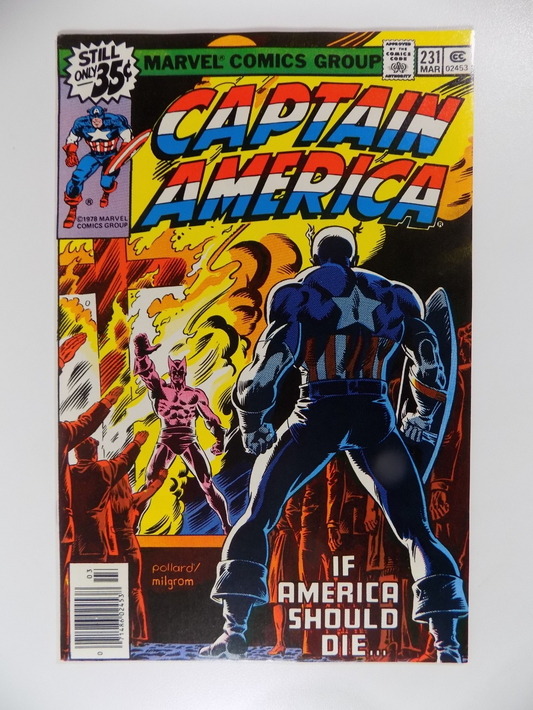 Captain America #231 Marvel Comic March 1979 Very Fine+