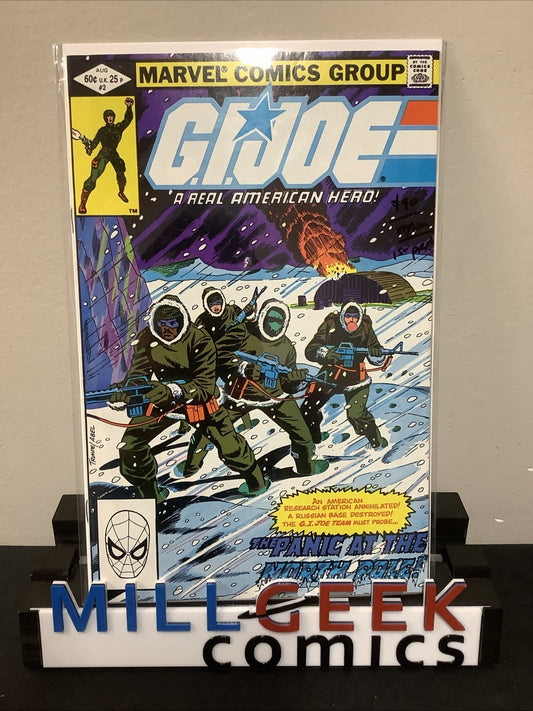 G.I. Joe: A Real American Hero #2 (1982) VF/NM (9.0) 1st Print! Larry Hama