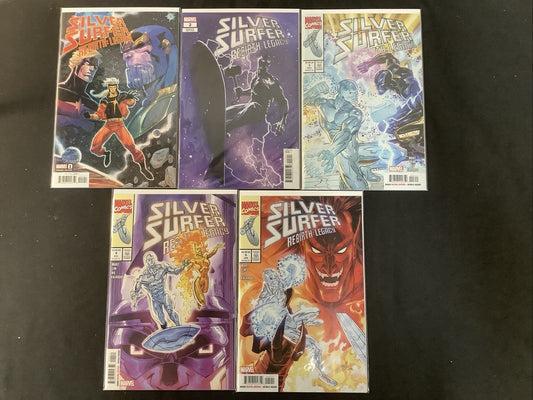 Silver Surfer: Rebirth Legacy #1-5 Complete Comic Set, Marvel, Ron Marz, 2023