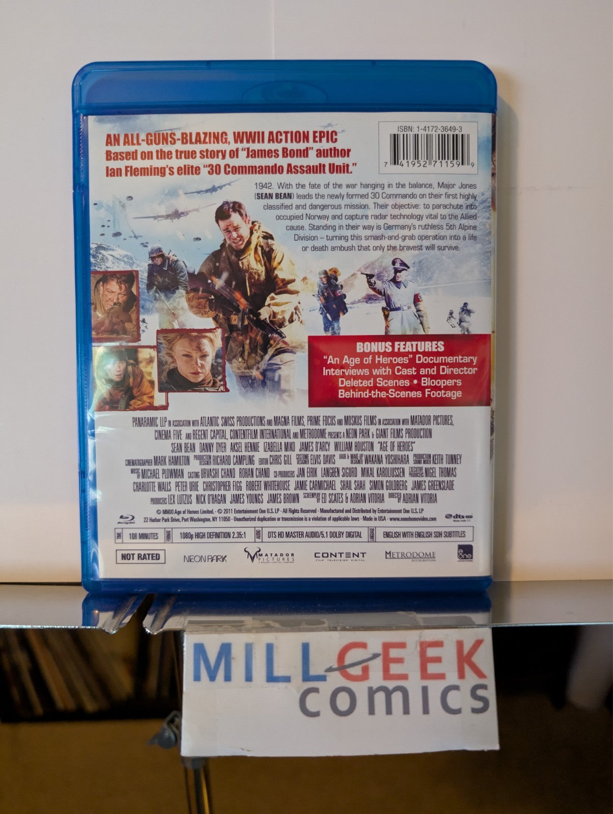 The Tuskegee Airmen / Age of Heroes, 2 Movie Set (Blu-Ray) Like New-JD
