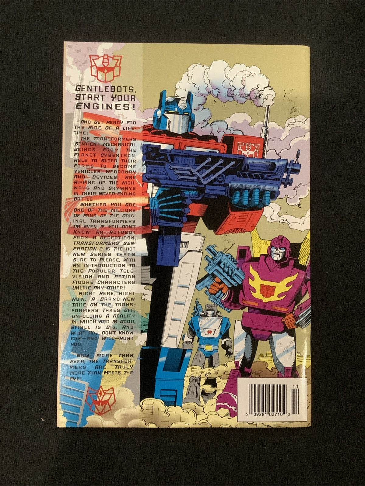 Transformers: Generation 2 #1-3 Comic Lot, Marvel, Newsstand #1 Gate-fold, 1993