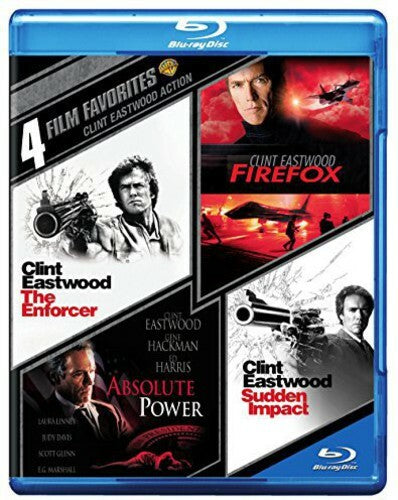 The Enforcer / Firefox / Absolute Power / Sudden Impact, 4 Movies (Blu-ray) -JD