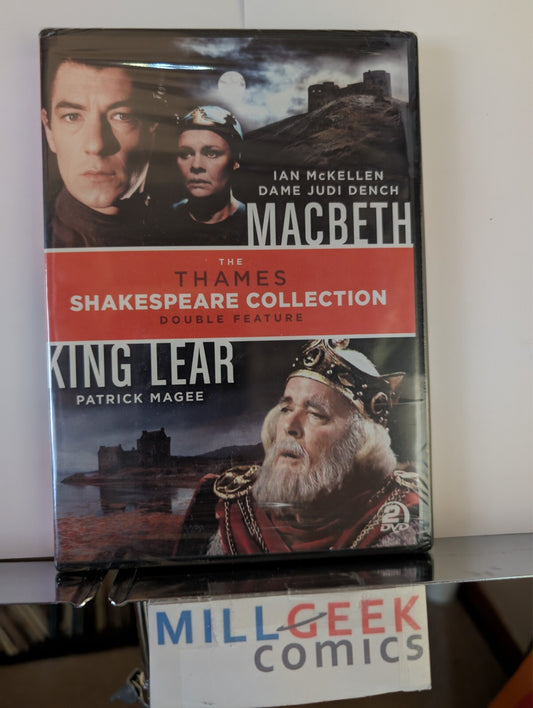 The Thames Shakespeare Collection, Macbeth & King Lear (DVD 1976) Brand New -JD