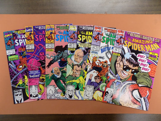 Amazing Spider-Man #334-339 Return of the Sinister Six Marvel Comics