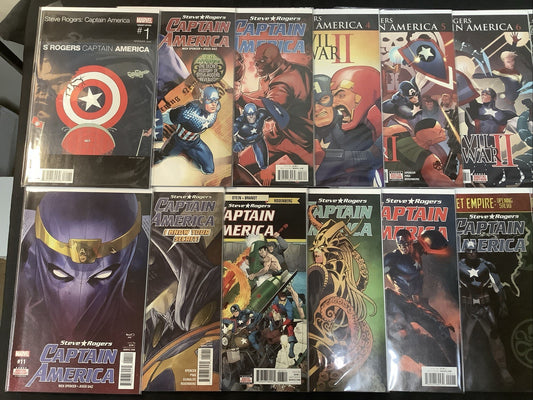Captain America: Steve Rogers #1-19 Complete Series, Hip Hop & Jack Kirby Cover