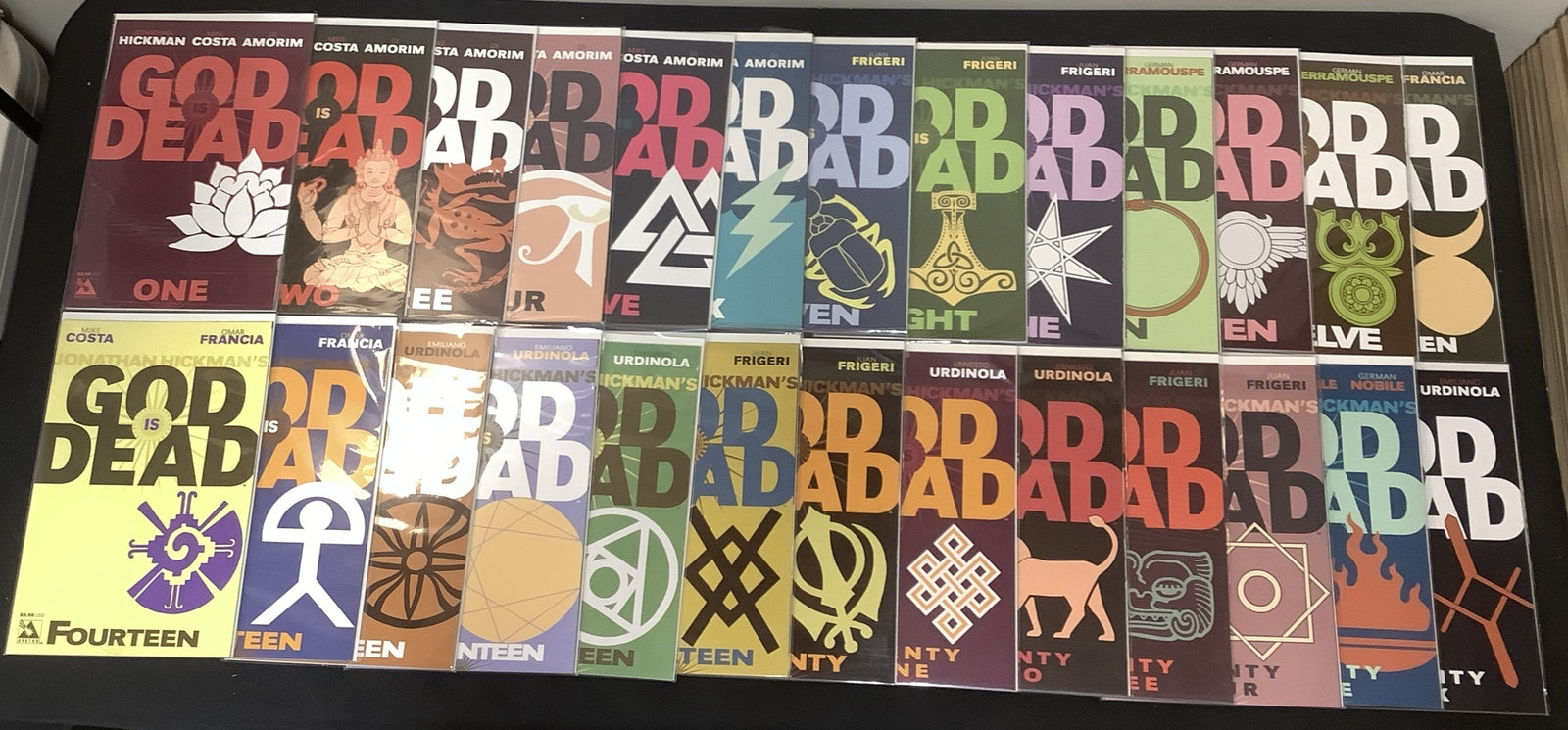 God Is Dead #1-26 + Alpha/Omega Comic Lot, Avatar Press, Johnathan Hickman, 2013