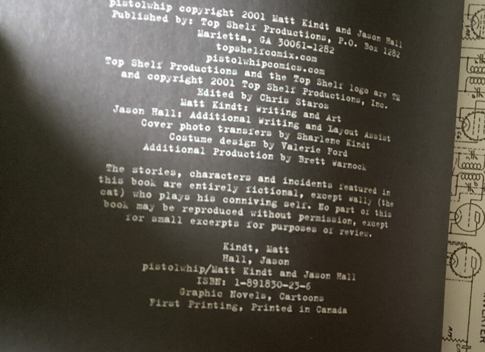Pistolwhip / Pistolwhip: The Yellow Menace, Top Shelf Comics, Graphic Novel TPB