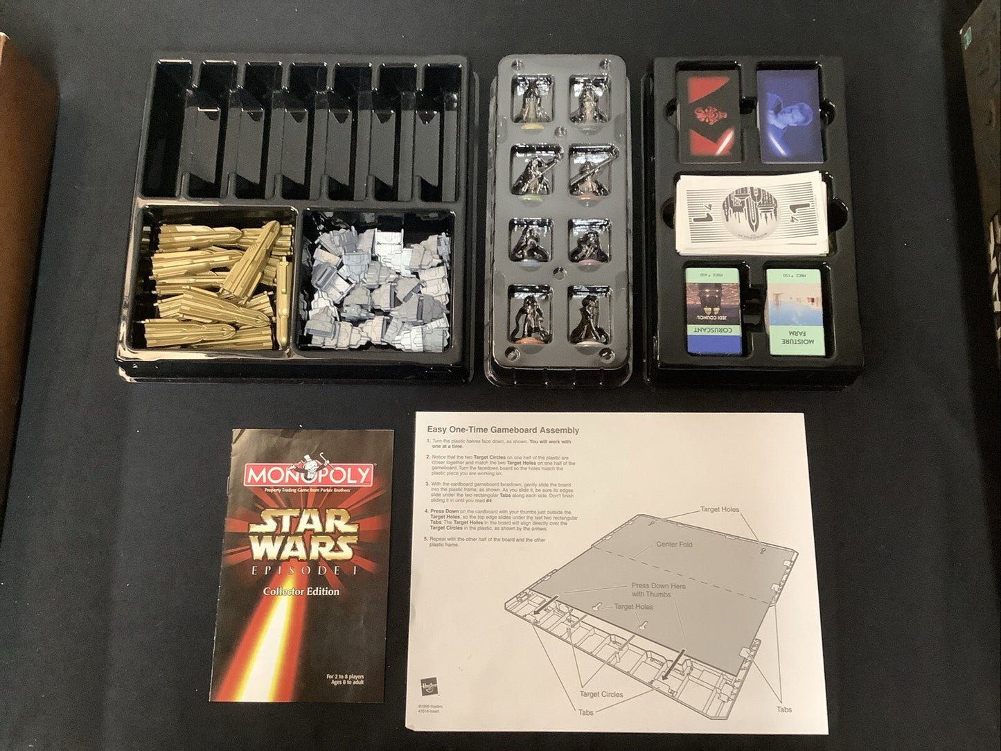 Star Wars Monopoly Episode 1 Edition  1999 by Parker Brothers, Complete