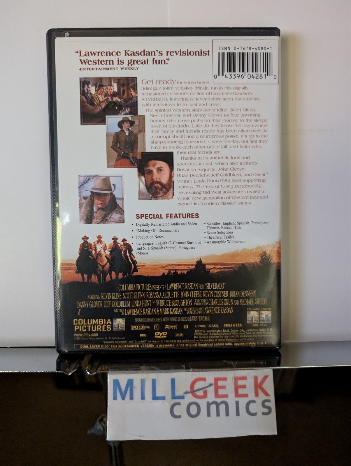 Australia & Silverado, 2 Movie Set (DVD) Like New -JD