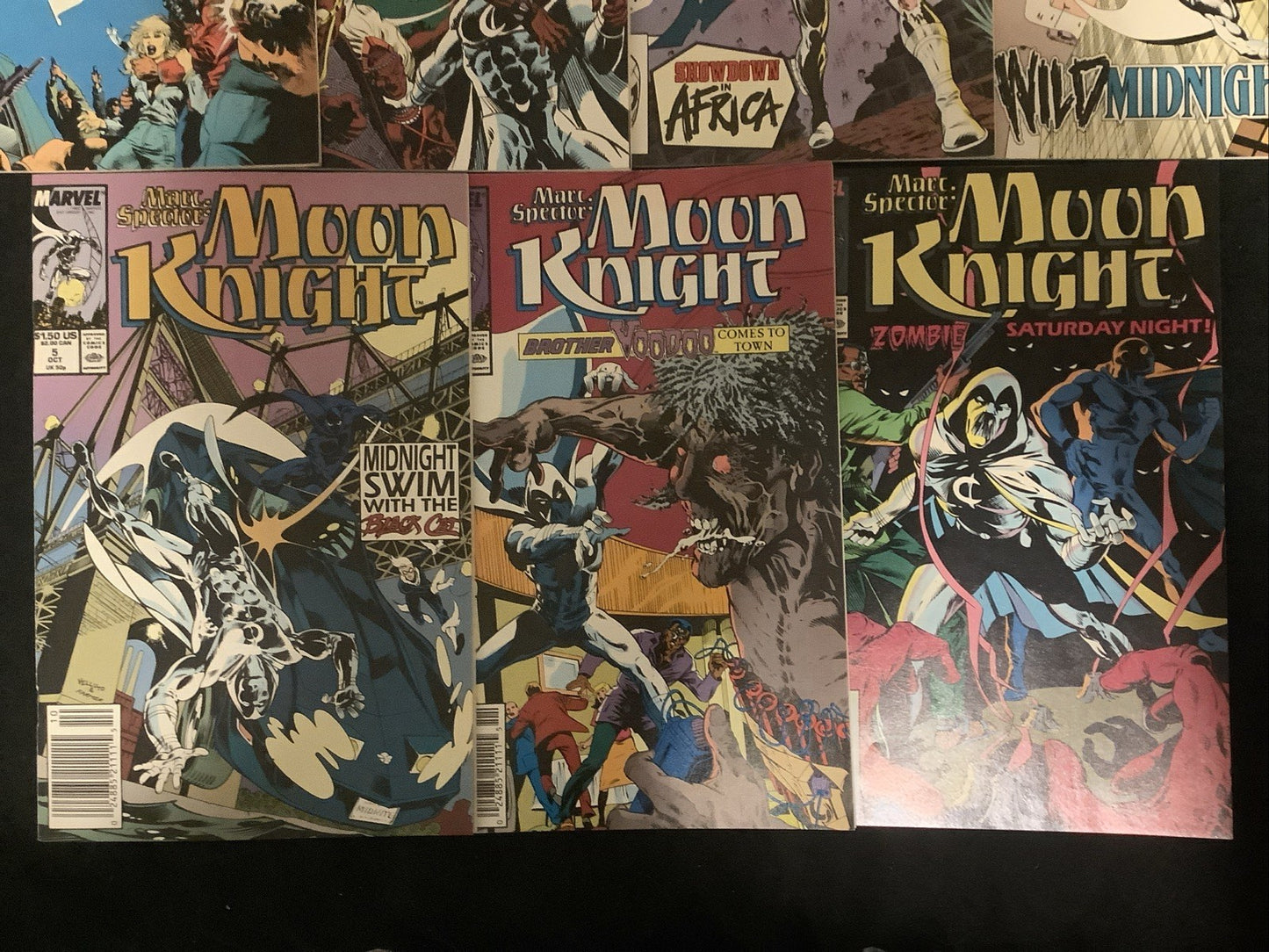 Marc Spector: Moon Knight #1-7 Comic Lot, Marvel Comics, Chuck Dixon/Sal Velutto