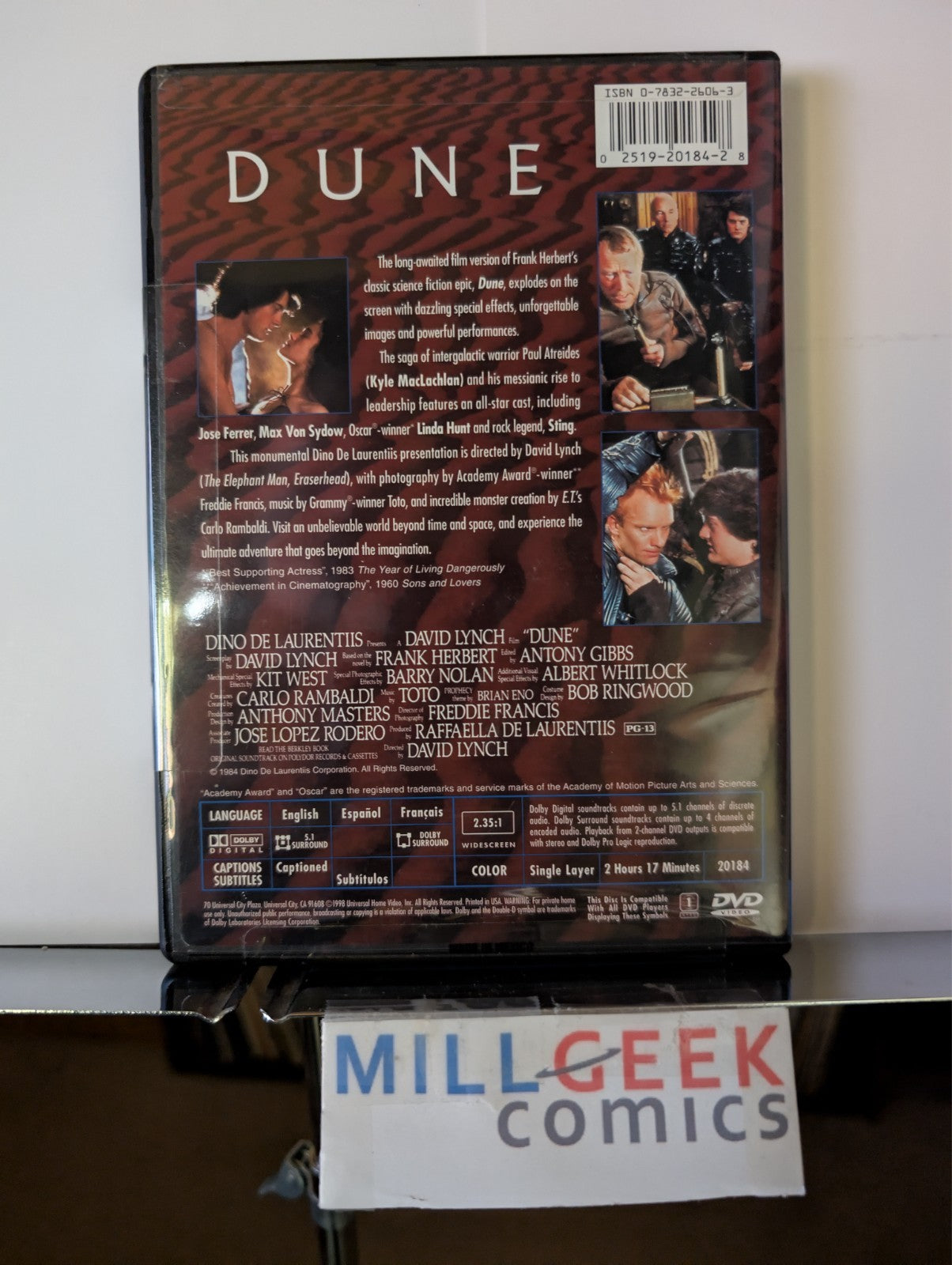 Space Station 76 & Dune (1984), 2 Movie Set (DVD) Like New -JD
