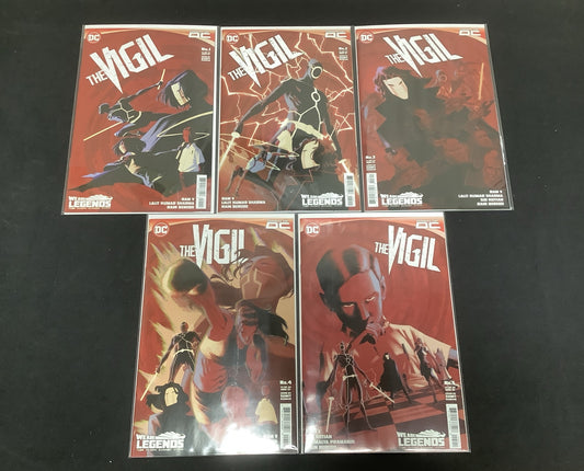 The Vigil #1-5 Comic Lot, DC Comics, Ram V, We Are Legends, 2023