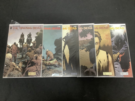 Walking Dead #133-138 Comic Lot, 1st app of Alpha, Image Comics, Kirkman