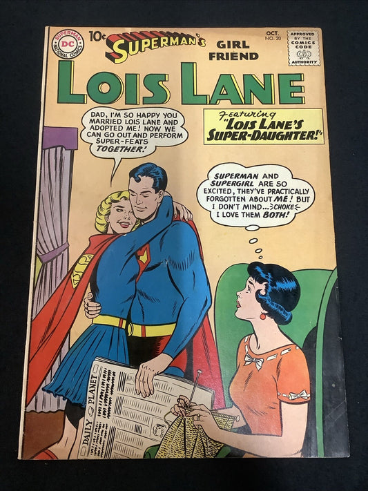 Superman's Girl Friend, Lois Lane #20 (DC Comics October 1960) F+ (6.5)
