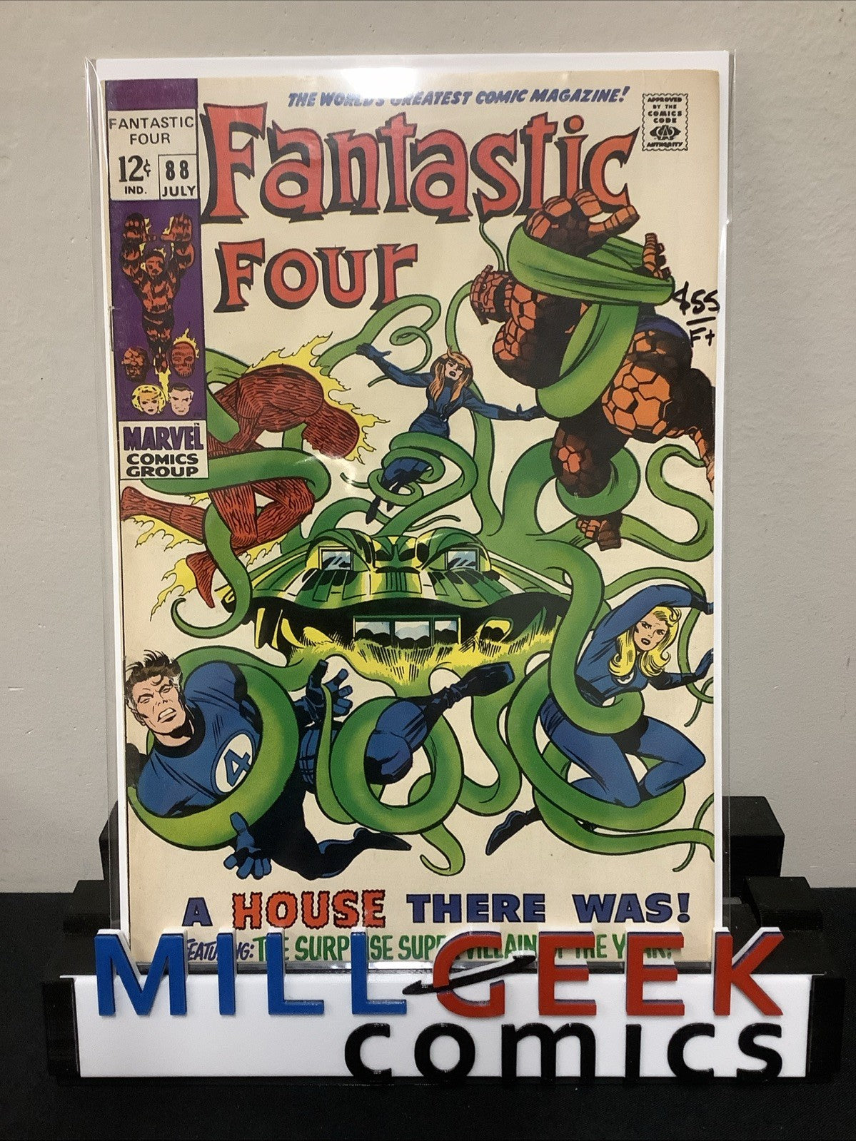 Fantastic Four #88 (Marvel Comics July 1969) F+ (6.5) Stan Lee/Jack Kirby