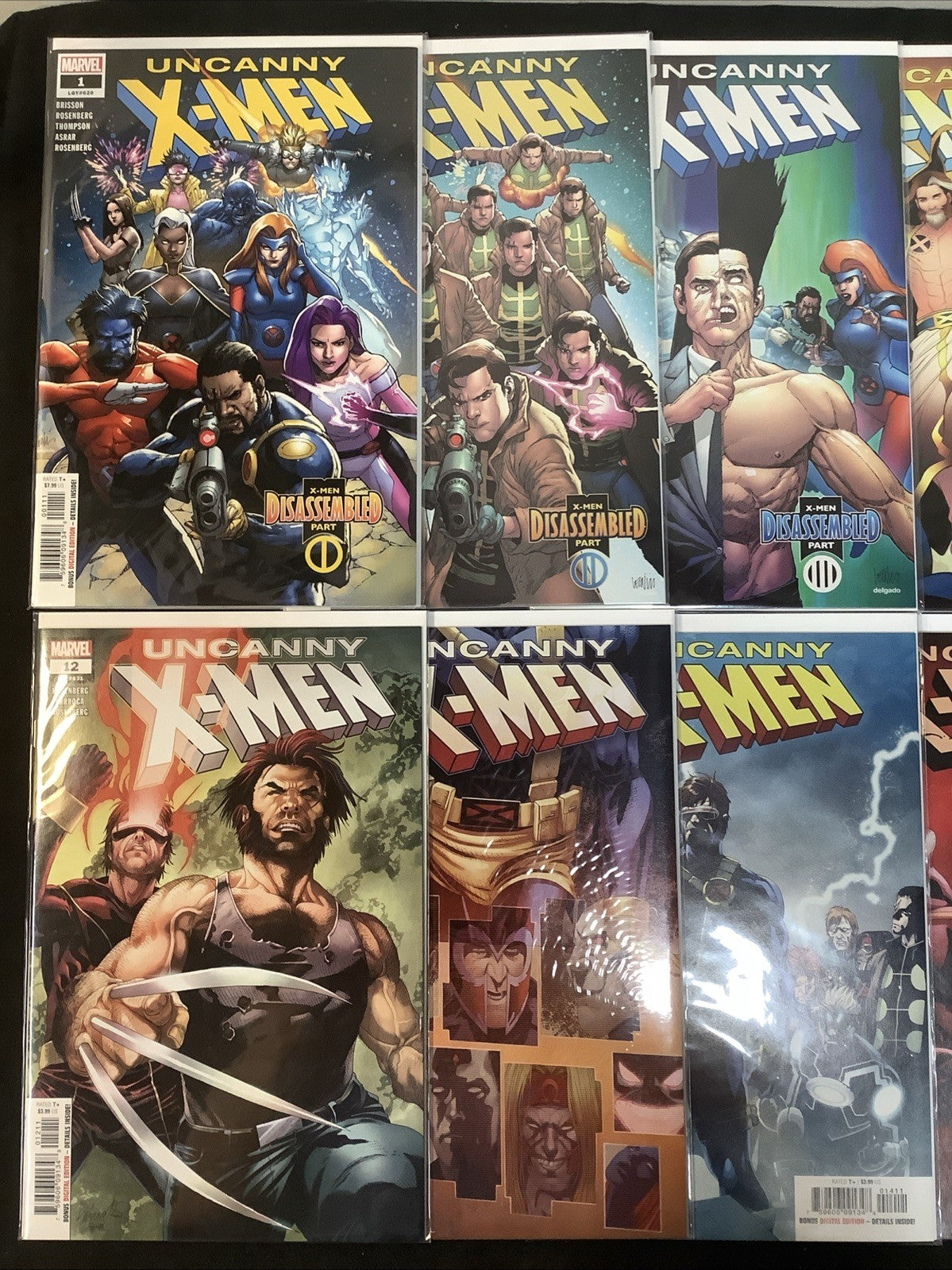 Uncanny X-Men #1-22 + Annual #1 (Missing #20) Comic Lot, Marvel Comics, 2019