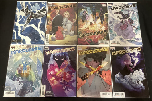 Marauders #1-8 Comic Lot, Marvel, Gerry Duggan/Matteo Lolli, Aaron Kuder Variant