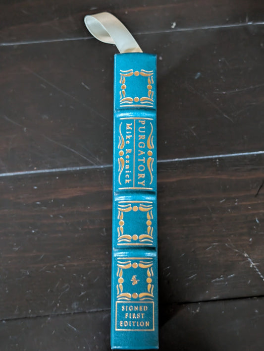 Mike Resnick - PURGATORY - Signed, Easton Leather 1st Edition -JD
