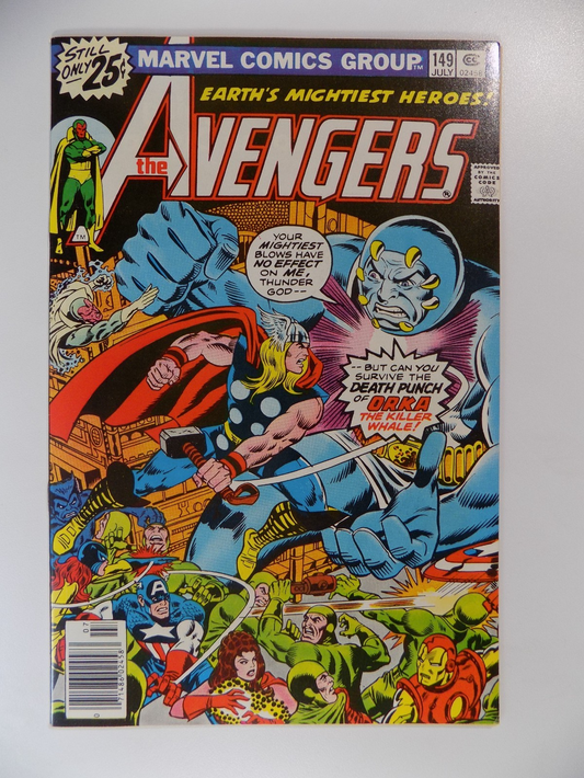 Avengers #149 Marvel Comic July 1976 Very Fine/Near Mint