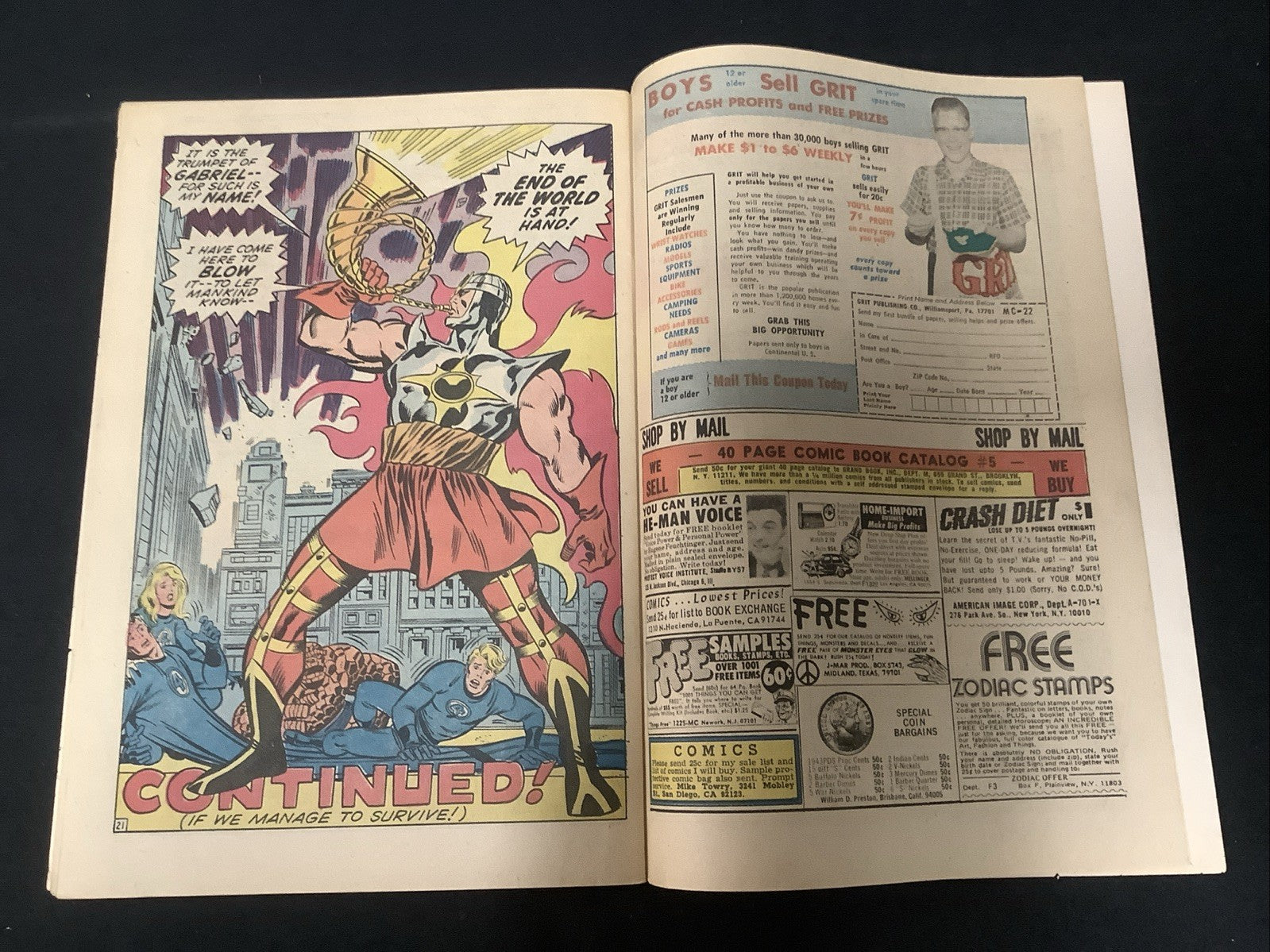 Fantastic Four #120 (Marvel Comics March 1972) VG (4.0) 1st App Air-Walker