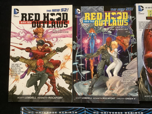 Red Hood & the Outlaws Bundle: New 52 Vol. 1-8, Rebirth Vol. 1-4, Outlaw Vol. 1