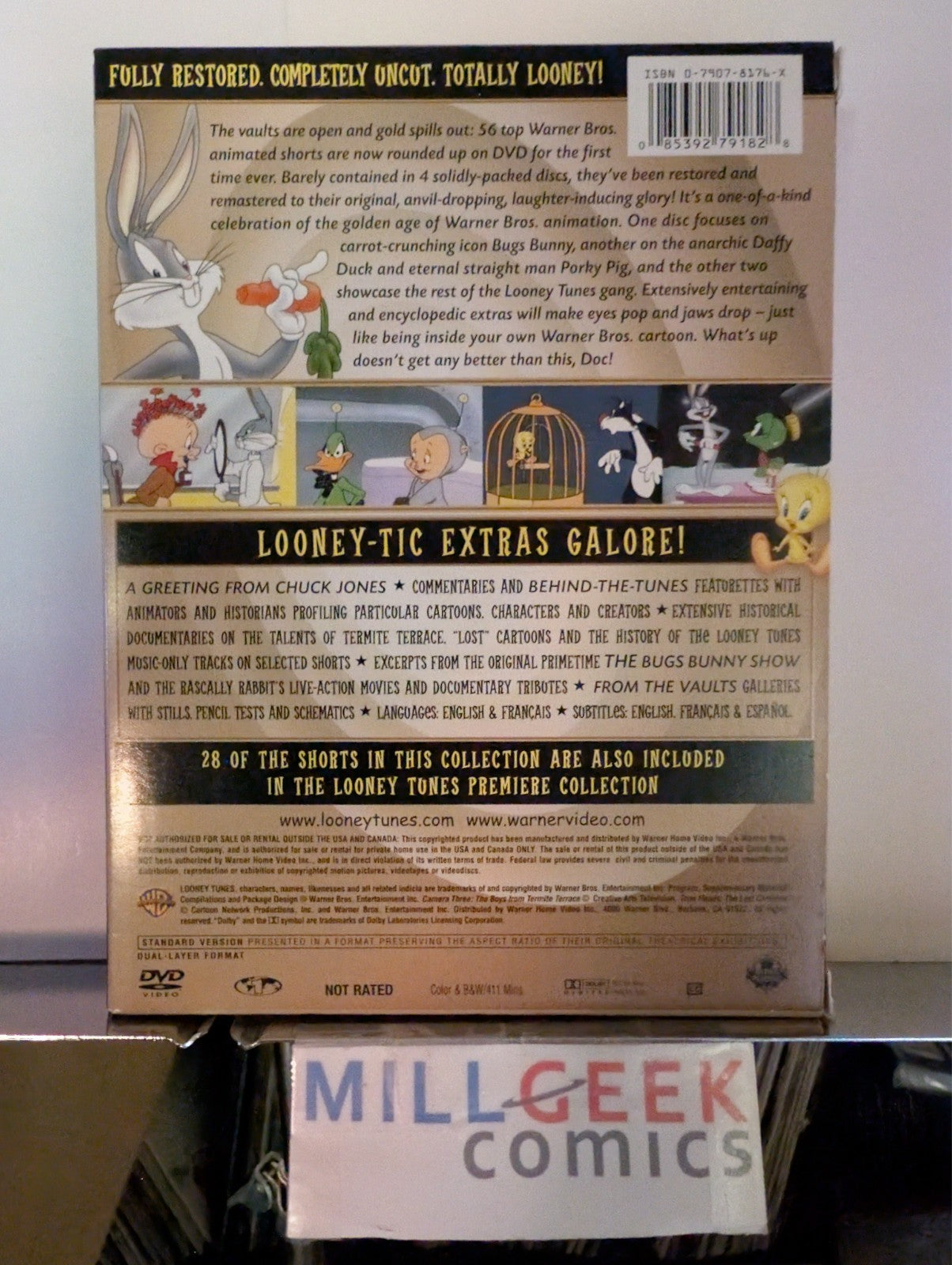 Looney Tunes Golden Collection: Volumes 1, 2, 3 (DVD) Like New -JD