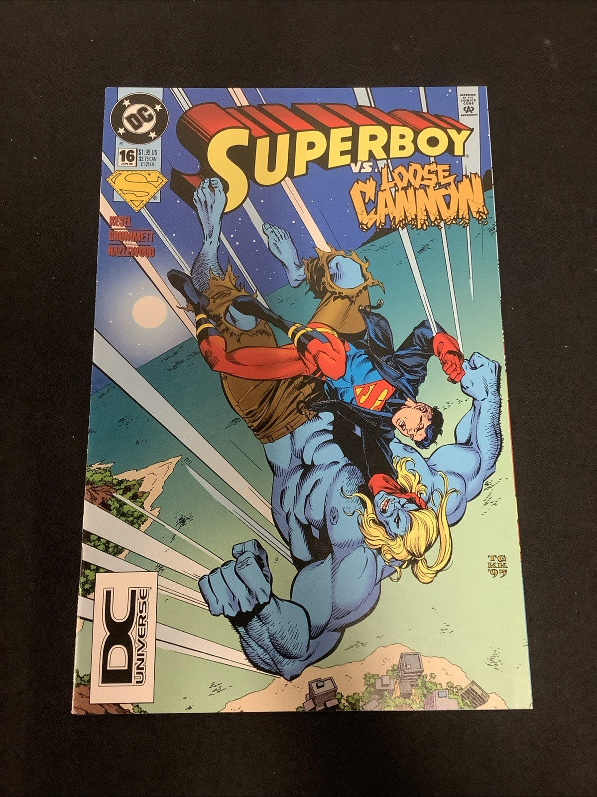 Superboy #16 (DC Comics June 1995) VF/NM (9.0) DC Universe Variant, Karl Kesel