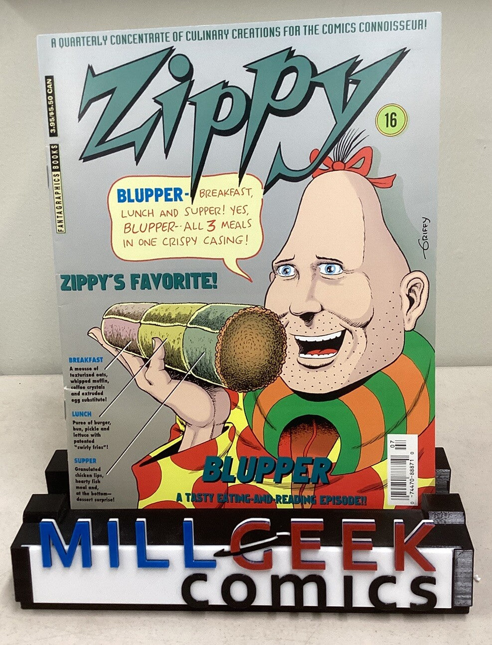 Zippy The Pinhead Quarterly Magazine #3, #13 & #16, Lot of 3