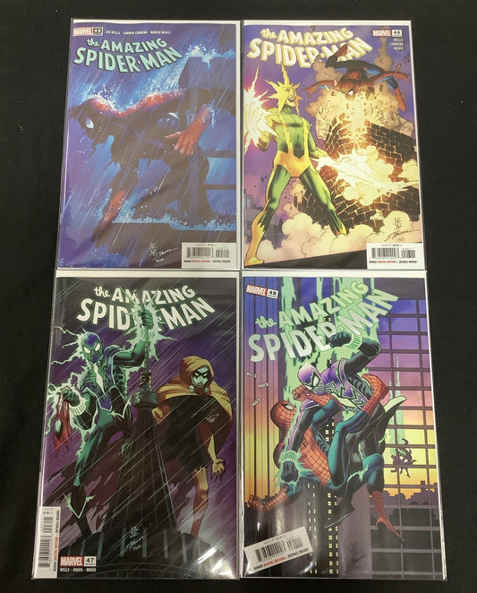 Amazing Spider-Man #45-48 Comic Lot, Marvel Comics, John Romita Jr./Zeb Wells